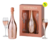 "Bottega" Rosé Gold Spumante in Giftbox + 2 Glazen